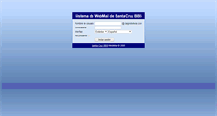 Desktop Screenshot of mail.ciagrobolivia.com