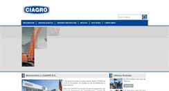 Desktop Screenshot of ciagrobolivia.com