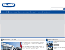 Tablet Screenshot of ciagrobolivia.com